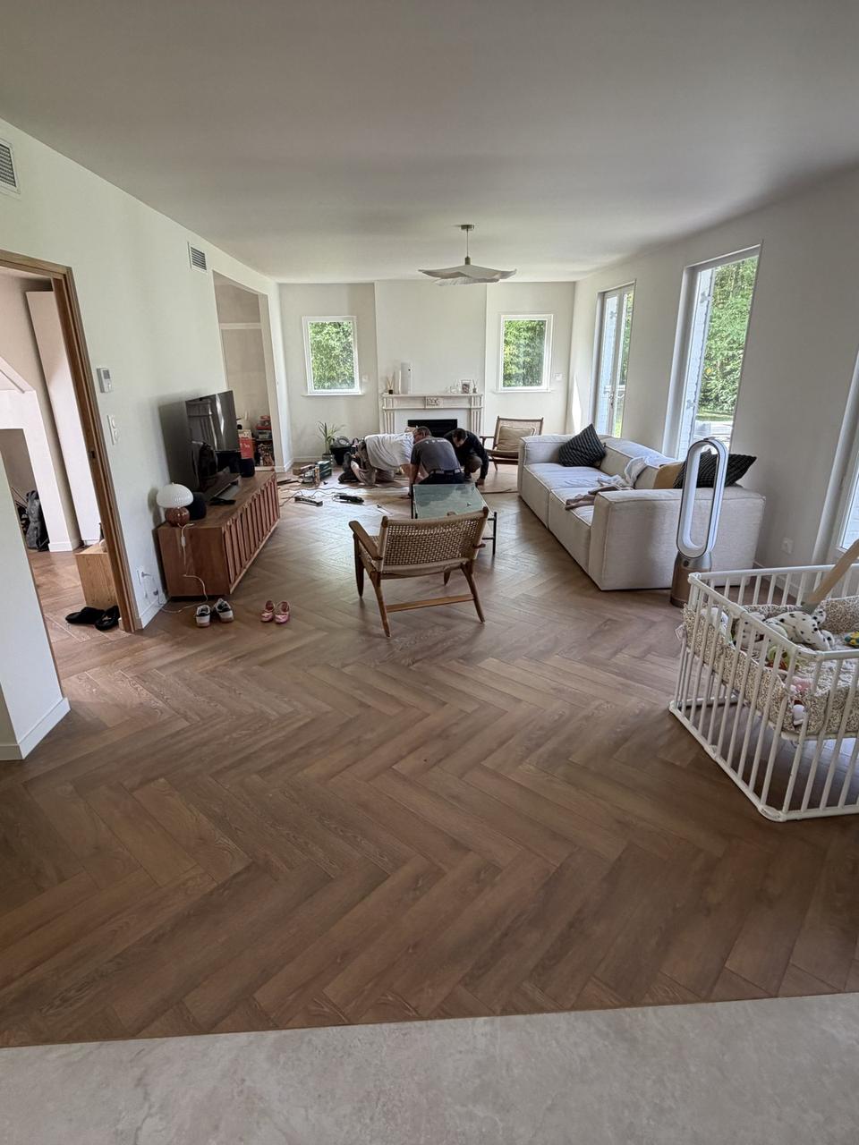 Rénovation RDC Bois d'Achelles – résultat final, 8