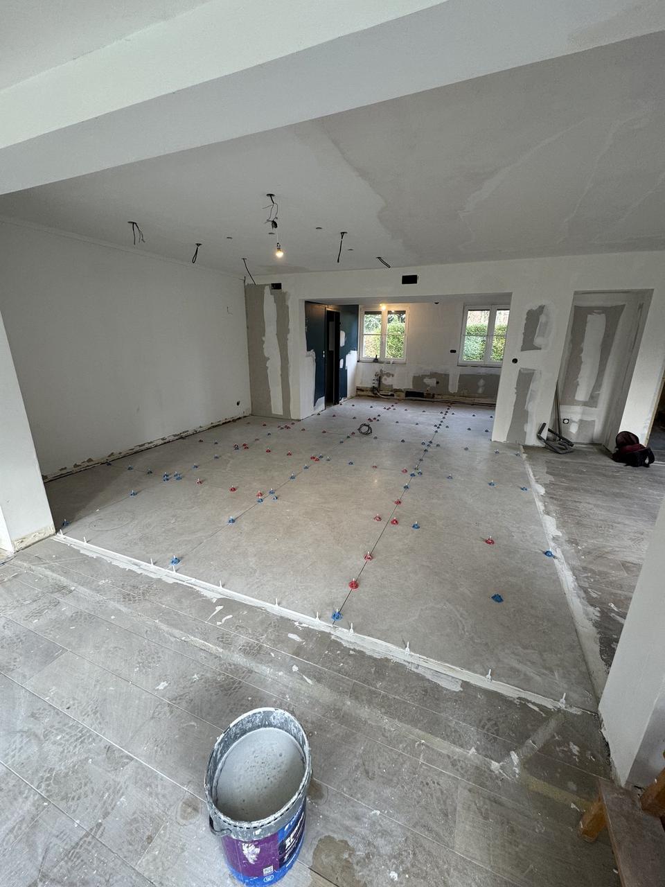 Rénovation RDC Bois d'Achelles – pendant travaux, 8
