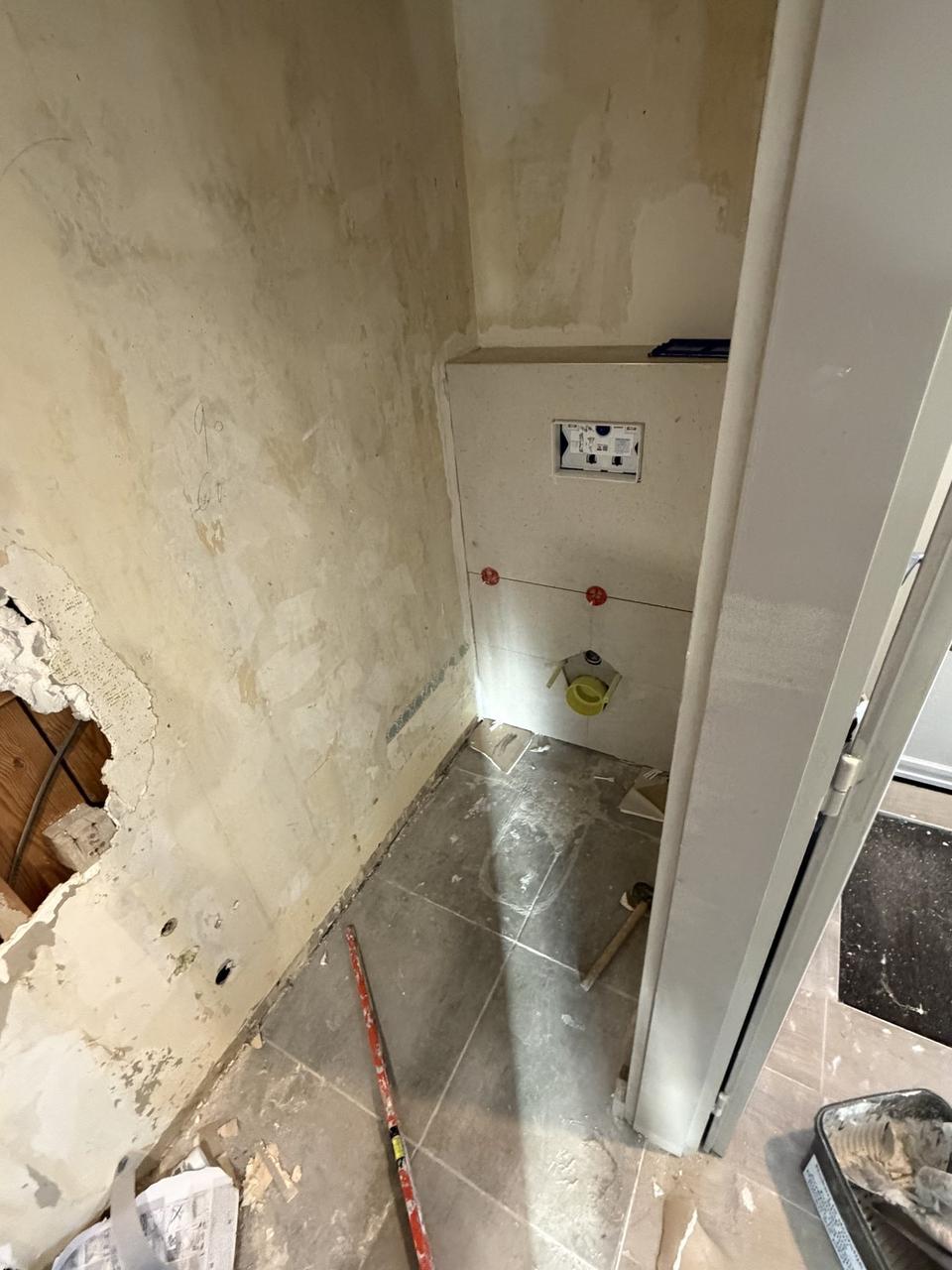 Rénovation RDC Bois d'Achelles – pendant travaux, 18