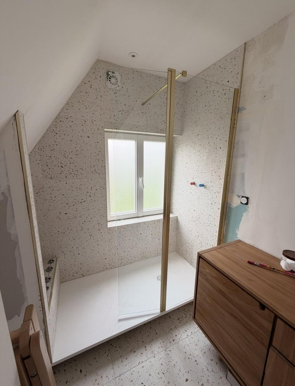 Rénovation salle de bain enfant Bois d'Achelles – pendant travaux, 8