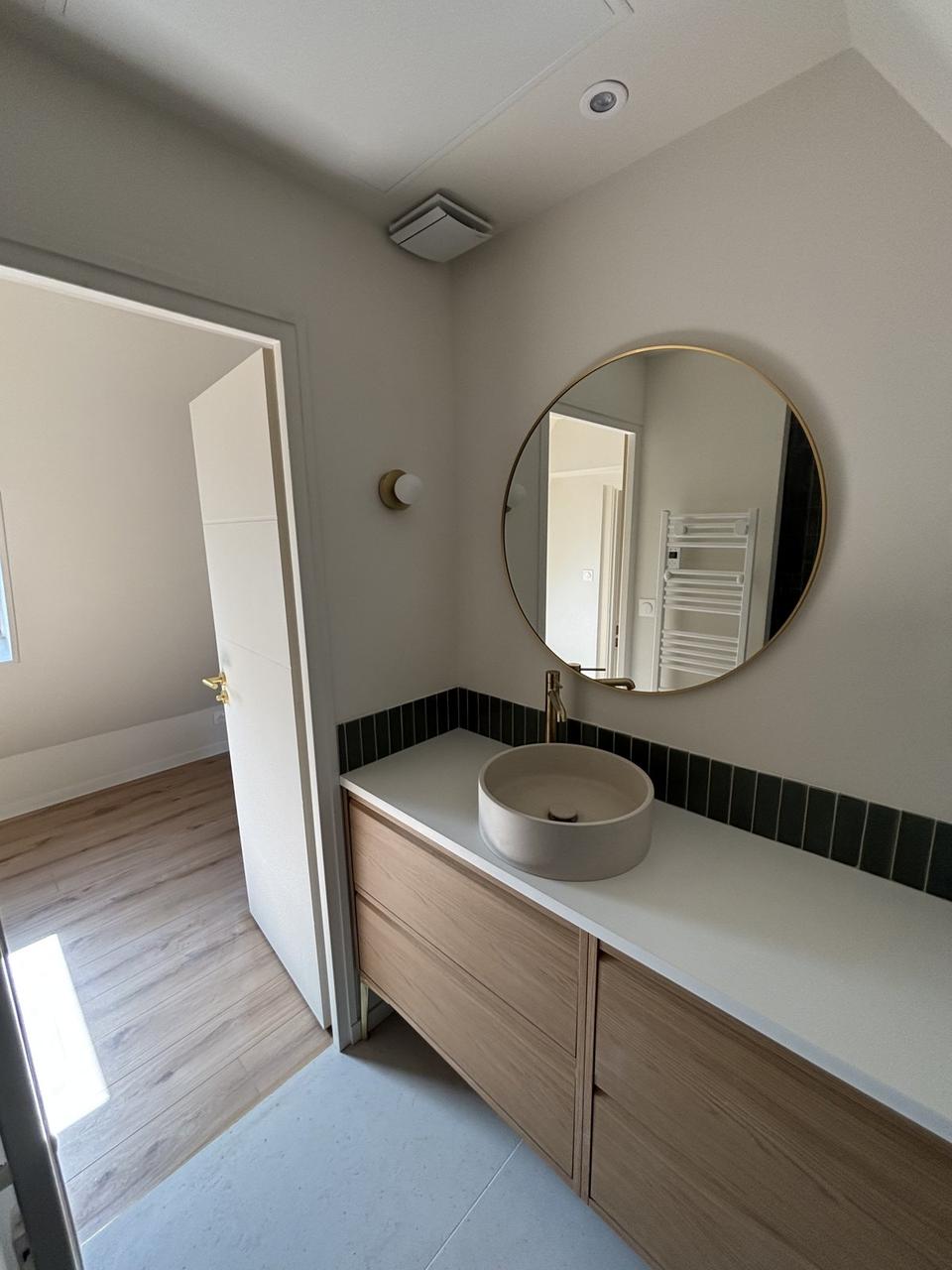 Rénovation salle de bain parentale Bois d'Achelles – résultat final, 4