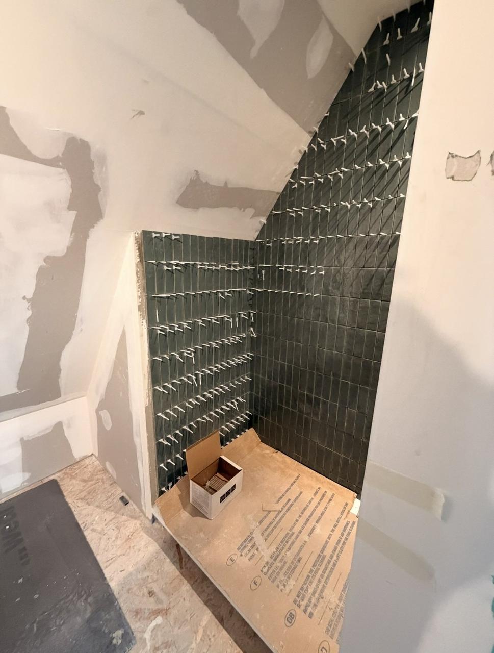 Rénovation salle de bain parentale Bois d'Achelles – pendant travaux, 5