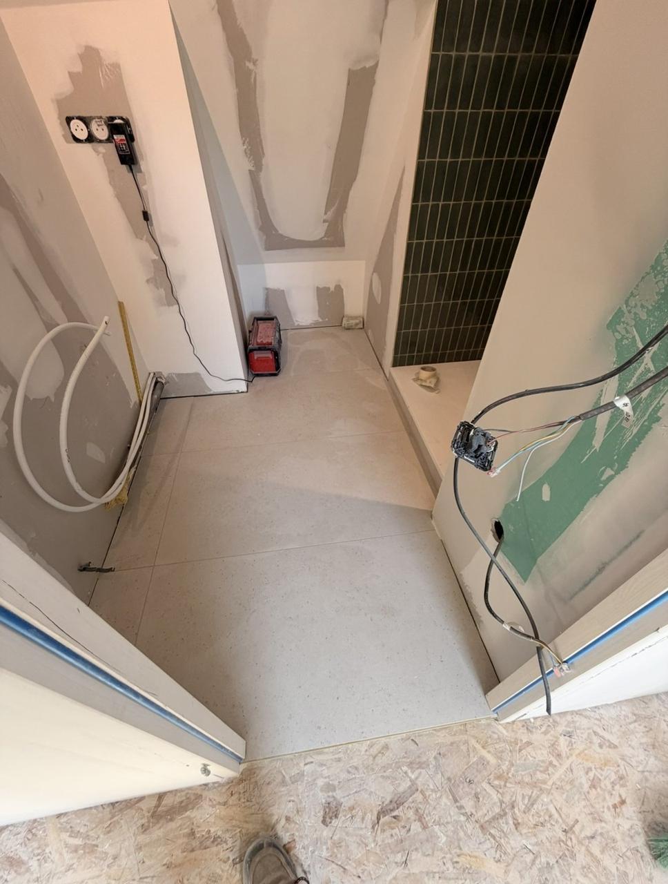 Rénovation salle de bain parentale Bois d'Achelles – pendant travaux, 7