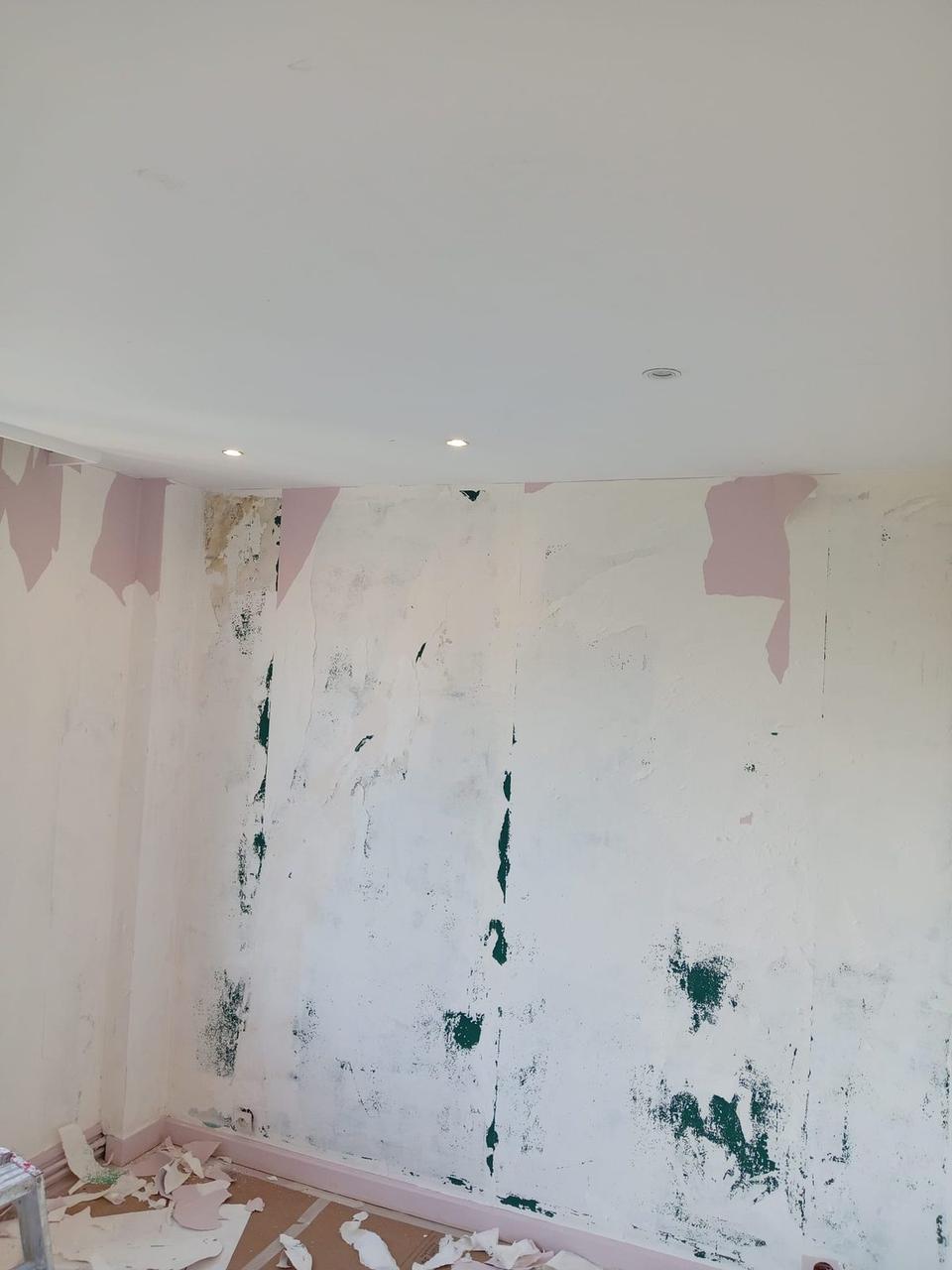 Rénovation chambre plâtrerie peinture – vue 1