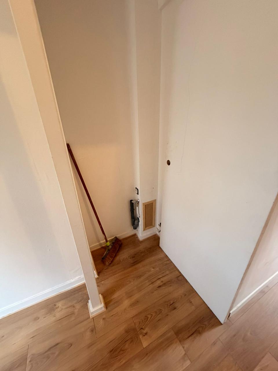 Couloir parquet fini