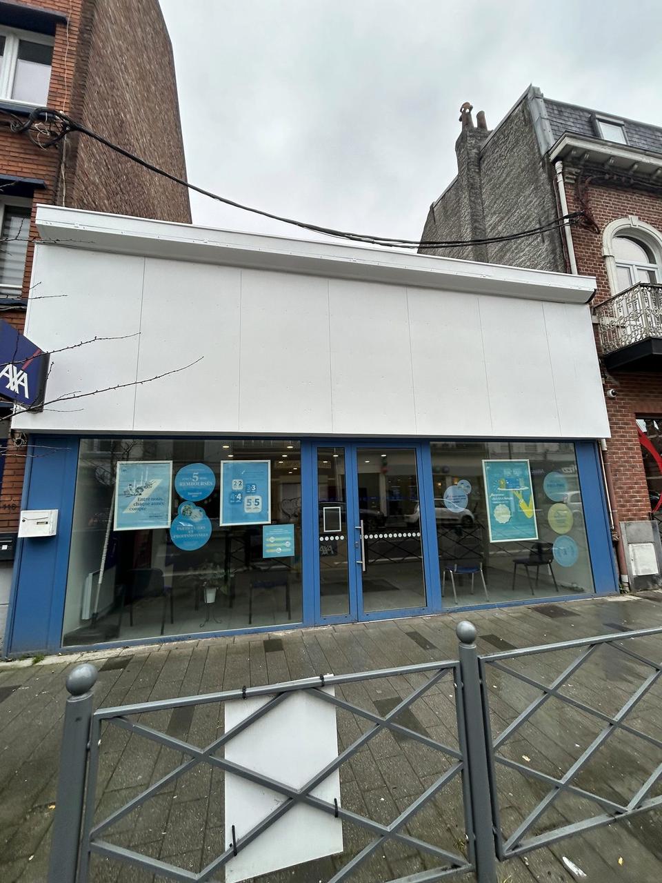 Façade AXA Lille après travaux – vue générale