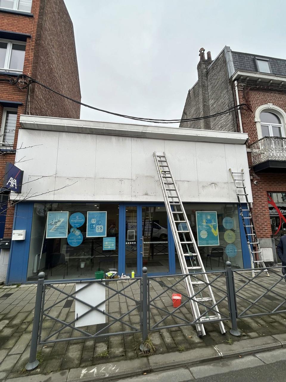 Façade AXA Lille avant travaux – vue générale
