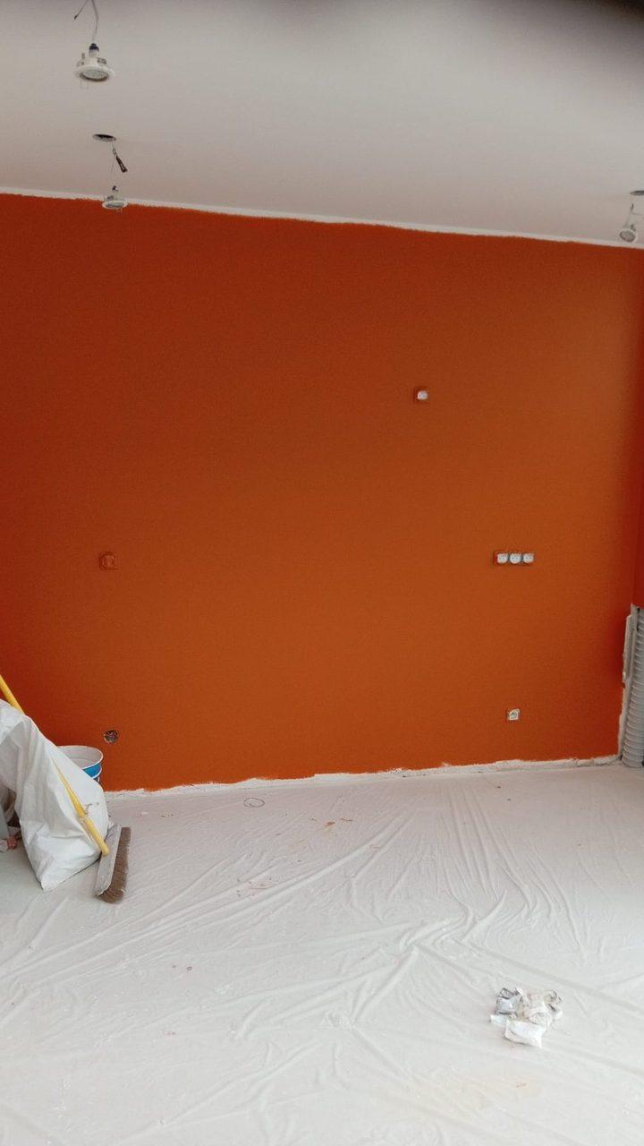 Peinture murs et plafonds, finition soignée — Top Reno