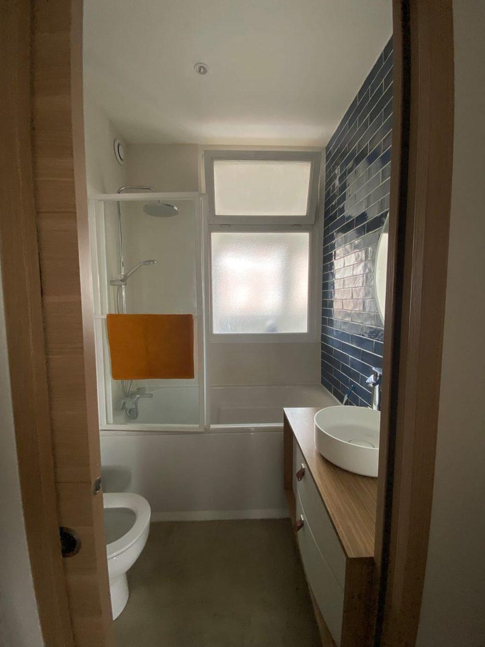 Plomberie, douche et vasque — chantier Top Reno