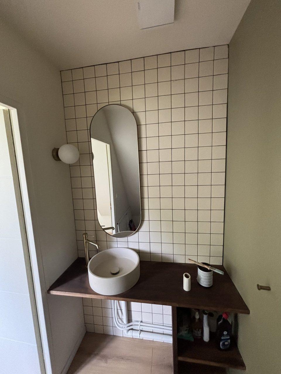 Salle de bain rénovée dans la métropole lilloise