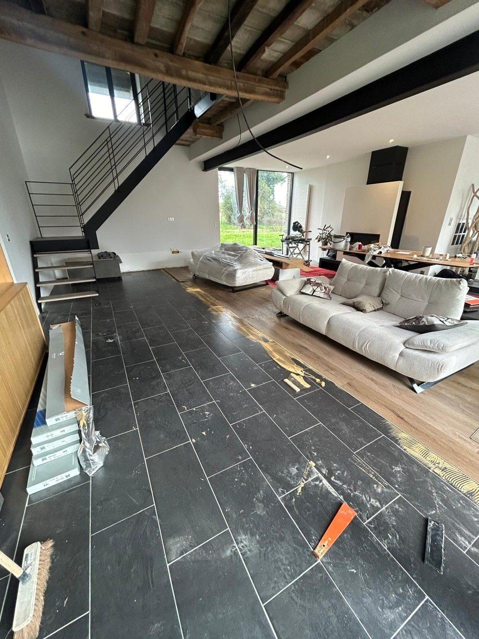 Carrelage et parquet posés par Top Reno