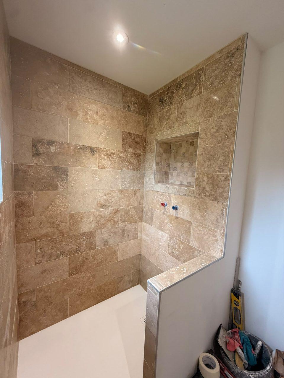 Revêtement de sol soigné, chantier Top Reno