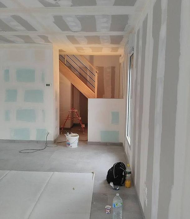 Chantier plâtrerie Top Reno Tourcoing