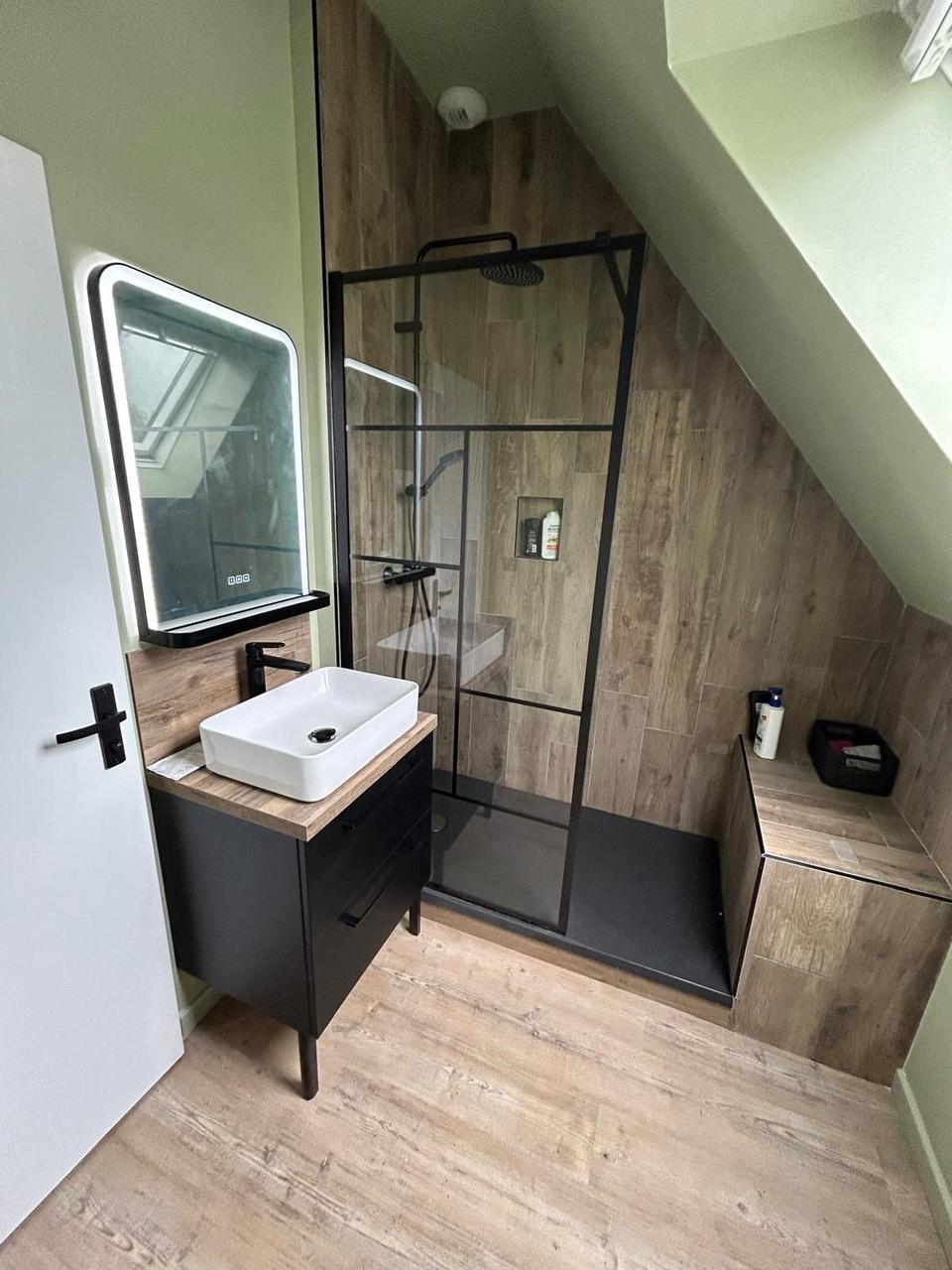 Rénovation salle de bain Haubourdin